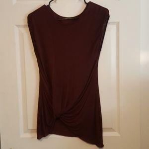 Tobi Front Knot Top